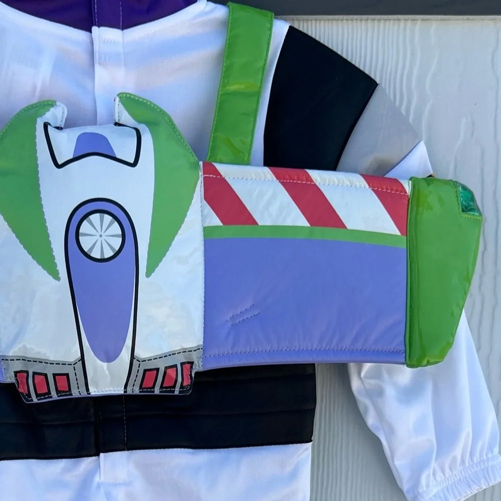 Disney Store Buzz Lightyear, Size 3, 4, 5/6 Space Ranger, Boys Toy Story Costume - Picture 5 of 8